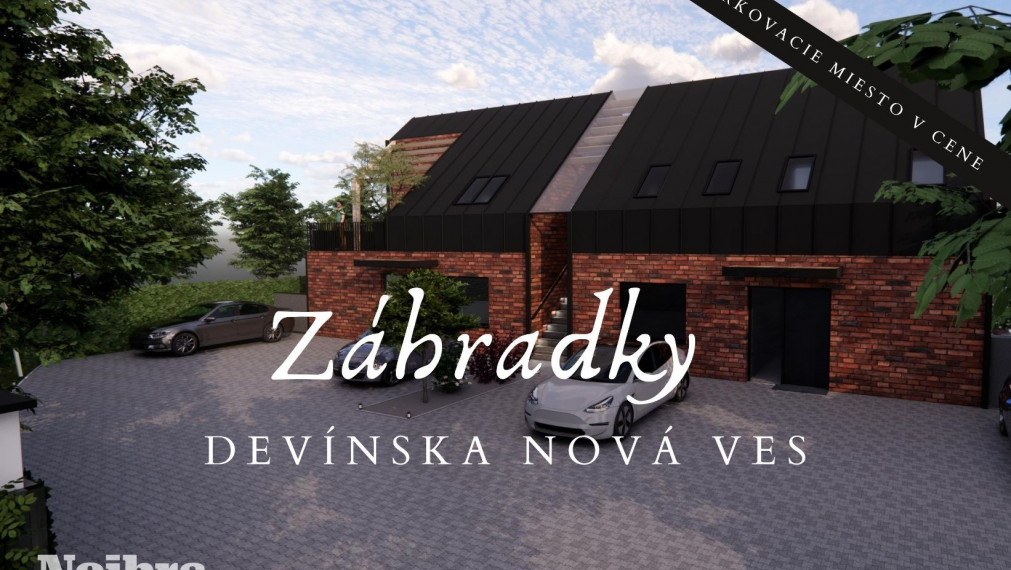 Neibrs | Projekt Záhradky | Zvýhodnené ceny bytov | 3i byty s predzáhradkami v srdci prírody s maximálnym súkromím