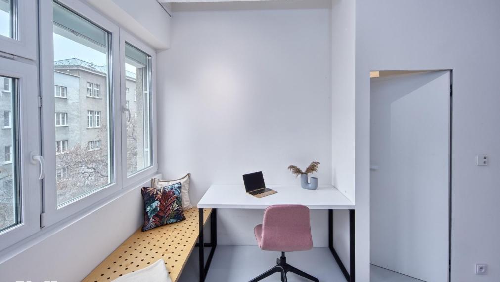 Neibrs | Štýlový, priestranný 2 izb byt so šatníkom, veľkou spálňou a kvalitným prevedením, Justičná ul.