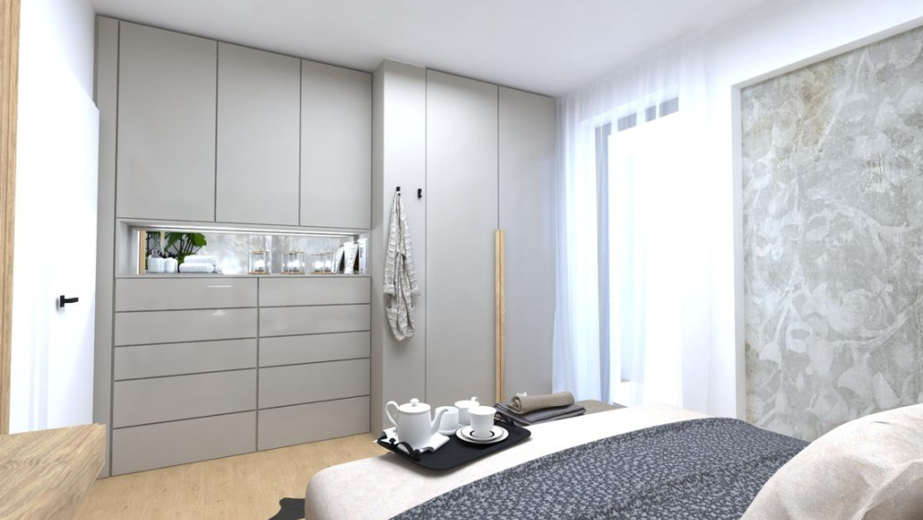 Neibrs | Rezidencia Búdková | 2 izb. byt v štandarde, 57 m2, terasa, parkovanie, novostavba, Horský park, Bratislava I