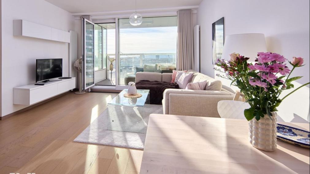 Neibrs | Na prenájom moderný 2-izbový byt s výhľadom na Dunaj – PANORAMA CITY, Staré Mesto