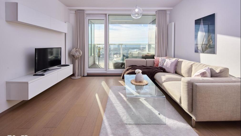 Neibrs | Na prenájom moderný 2-izbový byt s výhľadom na Dunaj – PANORAMA CITY, Staré Mesto