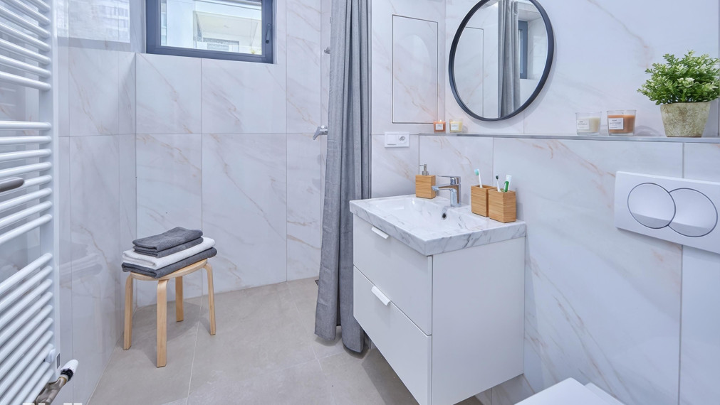 Neibrs | Rezidencia Búdková | 2 izb. byt v štandarde, 57 m2, terasa, parkovanie, novostavba, Horský park, Bratislava I