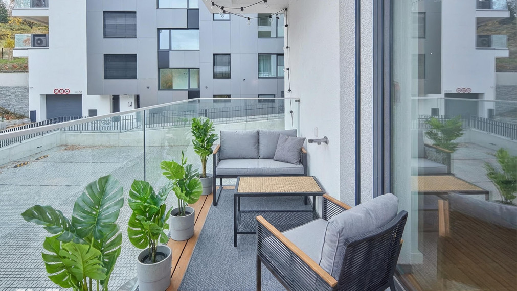 Neibrs | Rezidencia Búdková | 2 izb. byt v štandarde, 57 m2, terasa, parkovanie, novostavba, Horský park, Bratislava I