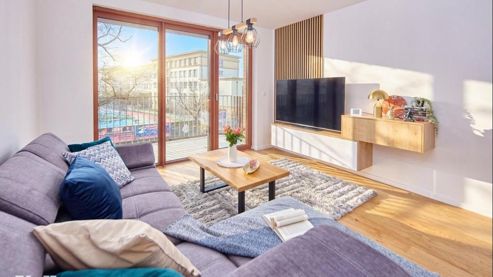 Neibrs | REZERVOVANÉ- Nový zariadený 2 izb.byt, balkón, stropné chladenie, voľný IHNEĎ