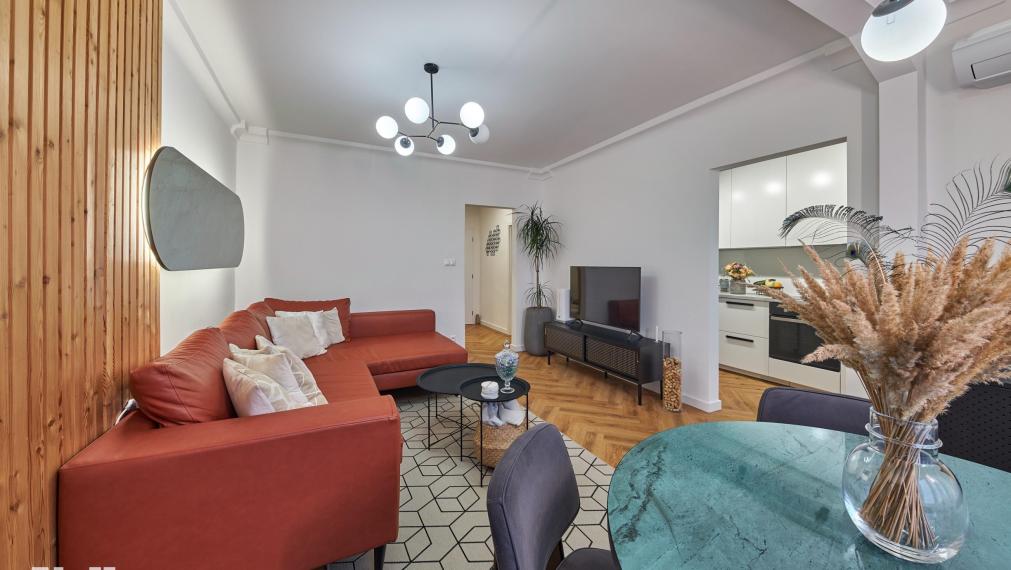 Neibrs | Dizajnový 3 izb. byt s 2 loggiami a balkónom, Martinčekova ul. Ružinov