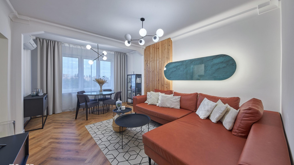 Neibrs | Dizajnový 3 izb. byt s 2 loggiami a balkónom, Martinčekova ul. Ružinov