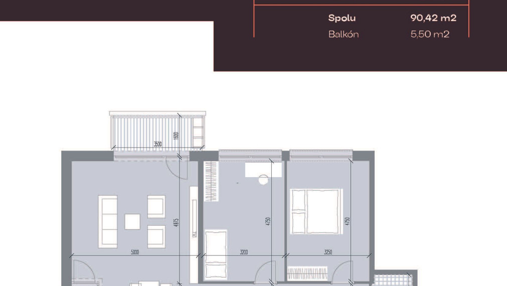 Neibrs | LIVANA- Priestranný 3 izb. byt s balkónom, 2x Parking v garáži