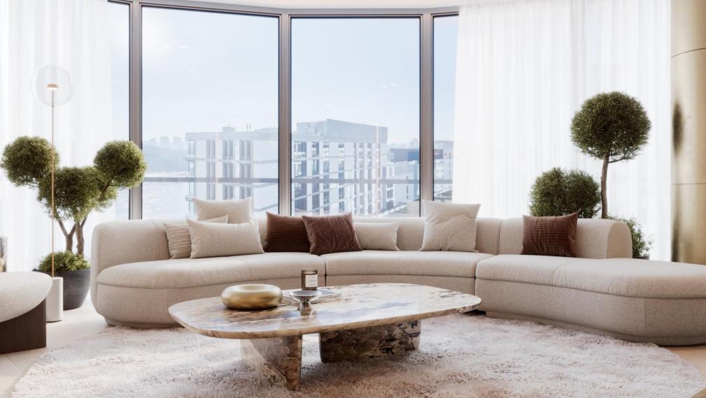 Neibrs | 3 izb. Apartmán s výhľadom na Bratislavský hrad a Downtown, 2x Parking + Pivnica