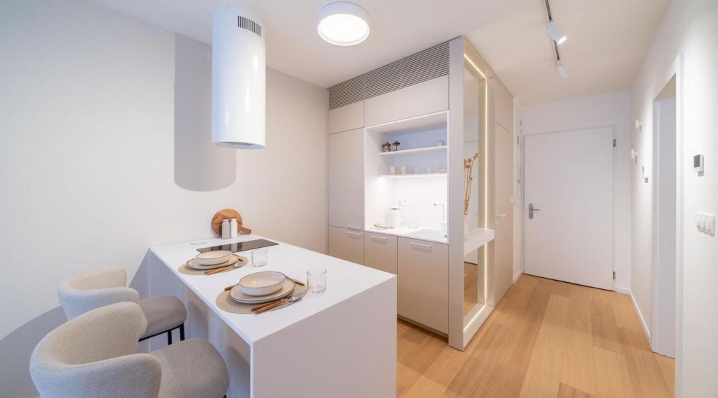 Neibrs | Nový zariadený útulný 1izb byt - garsónka,výťah, novostavba