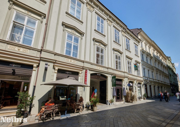 Neibrs | Exkluzívne na prenájom 150m2 reprezentatívne kancelárske priestory na 3.p v historickom centre Bratislavy, Laurinská ul, Bratislava I