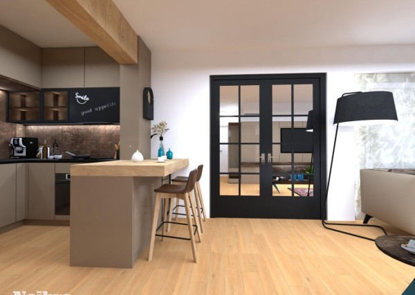 Neibrs | Rezidencia Búdková | 2 izb. byt v štandarde, 57 m2, terasa, parkovanie, novostavba, Horský park, Bratislava I