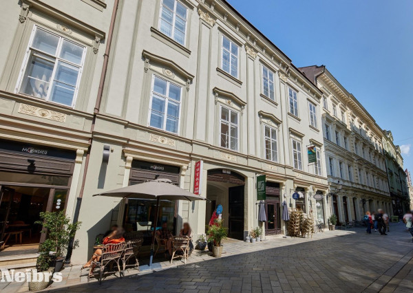 Neibrs | Exkluzívne na prenájom kancelárie, 1.p v historickej budove, Laurinská, Staré mesto, Bratislava I