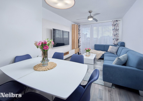 Neibrs | Novostavba 3 izbový byt s balkónom (10m²) a garážovým parkovacím miestom v projekte Matadorka